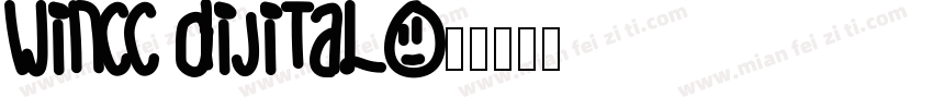 wincc dijital字体转换